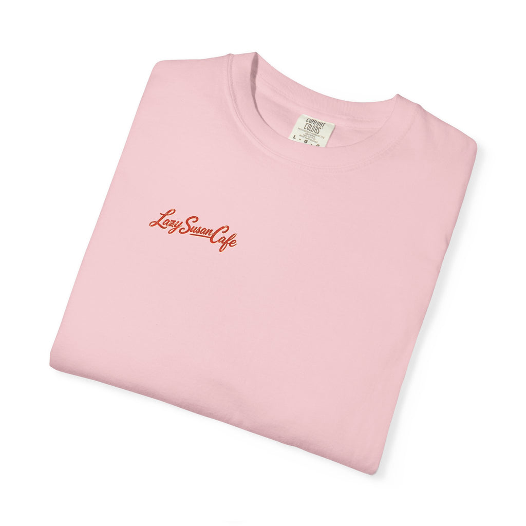 Lazy Susan Cafe - Unisex Garment-Dyed T-shirt