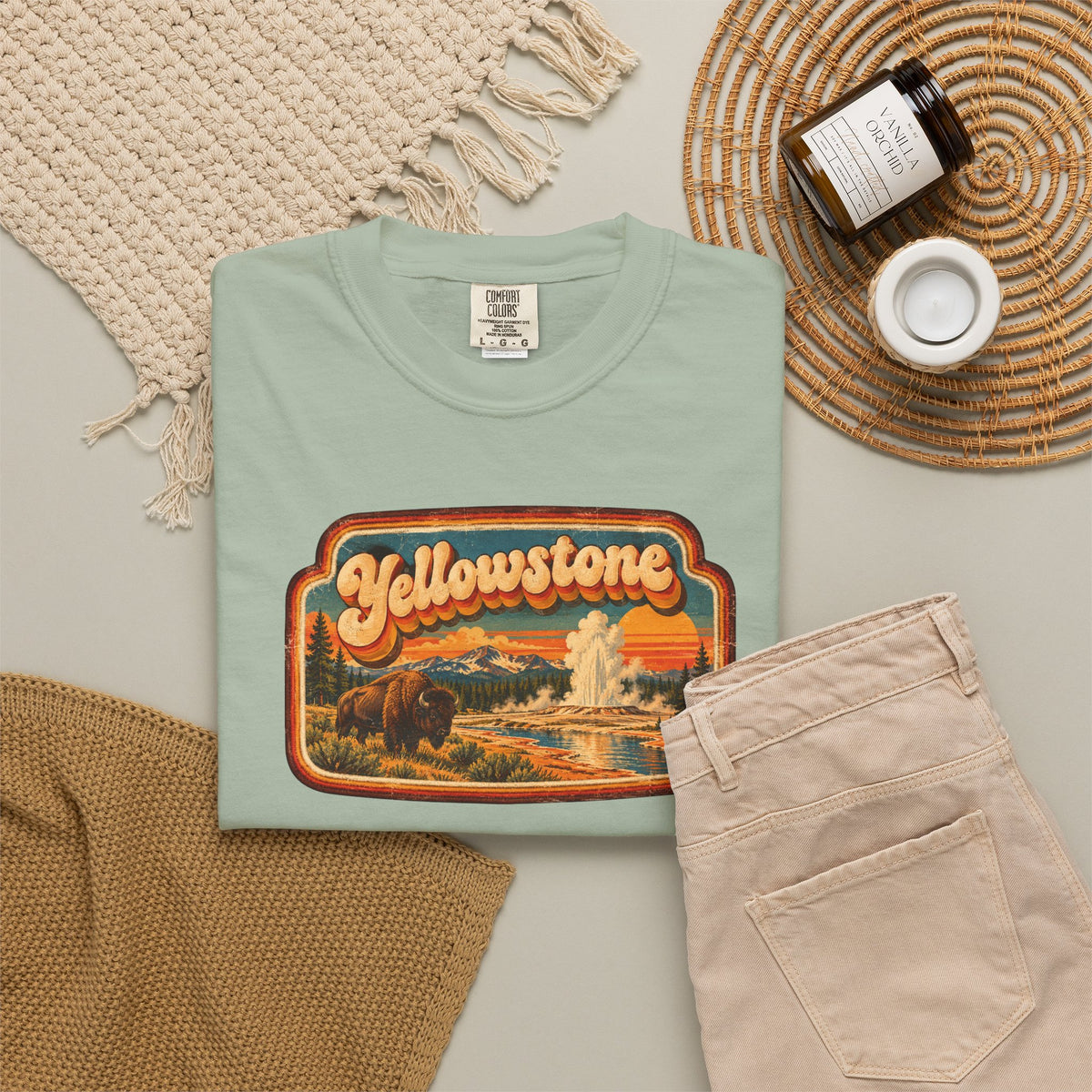 Yellowstone - Unisex Garment-Dyed T-shirt