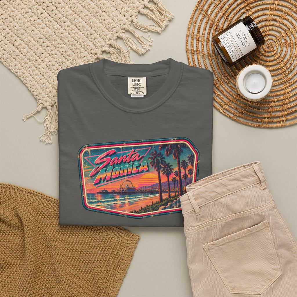 Santa Monica - Unisex Garment-Dyed T-shirt