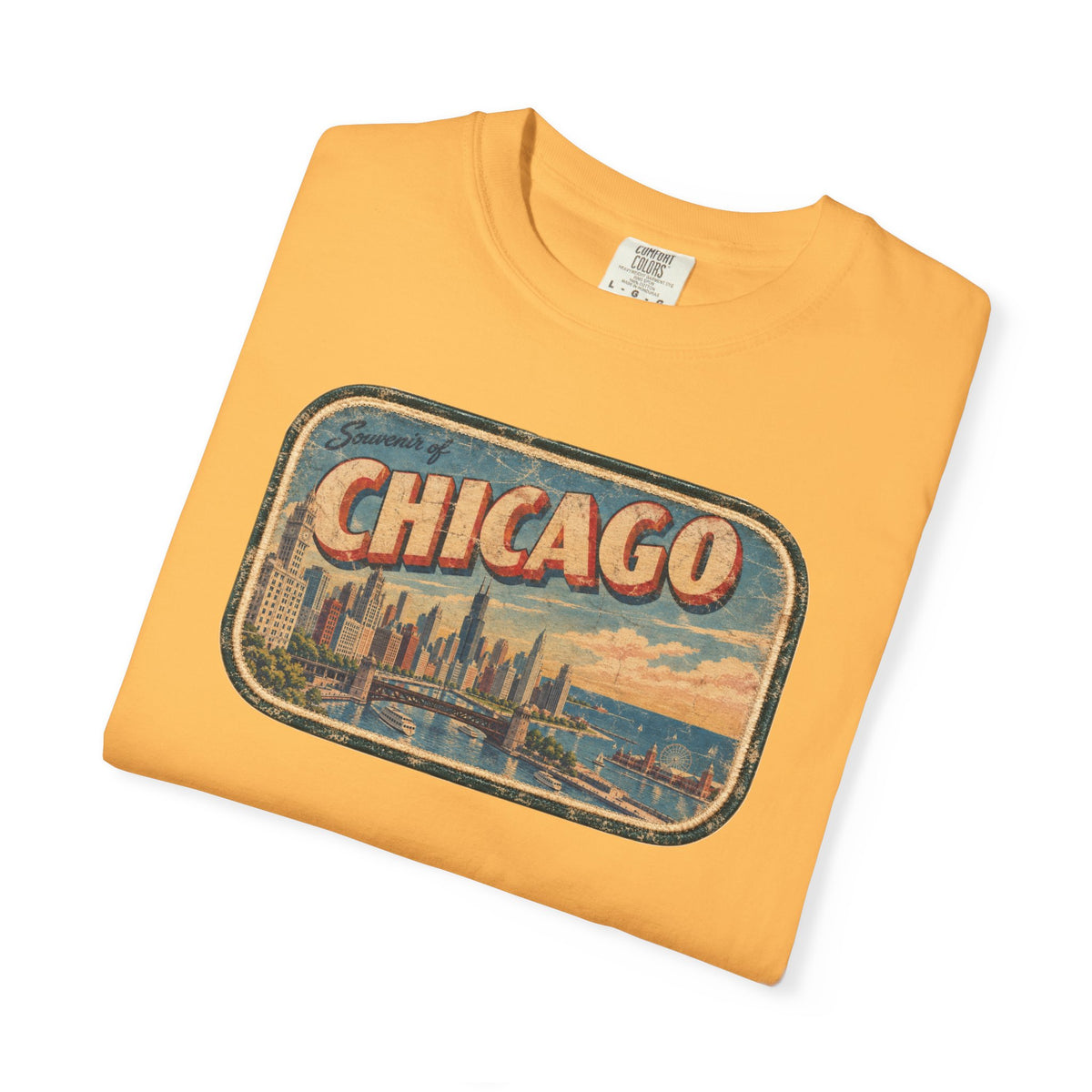 Chicago - Unisex Garment-Dyed T-shirt