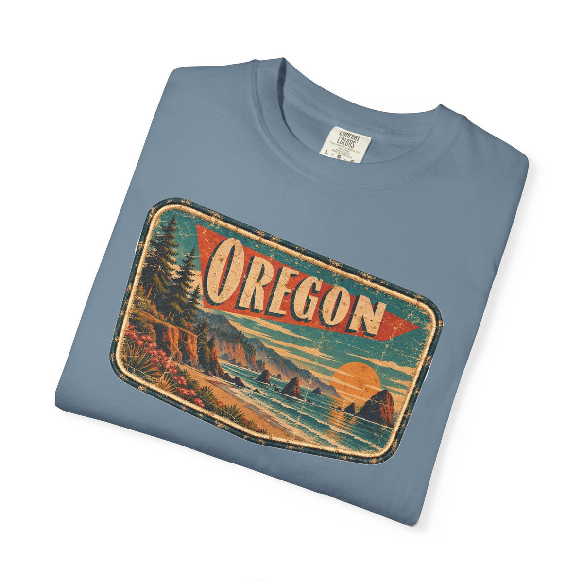 Oregon - Unisex Garment-Dyed T-shirt