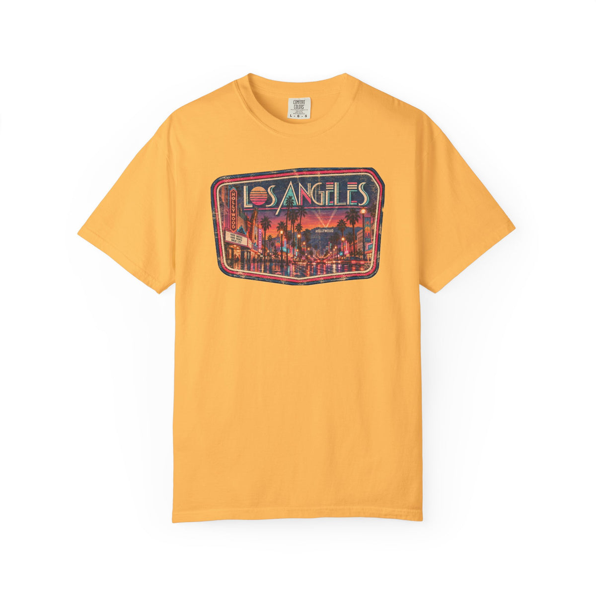 Los Angeles - Unisex Garment-Dyed T-shirt