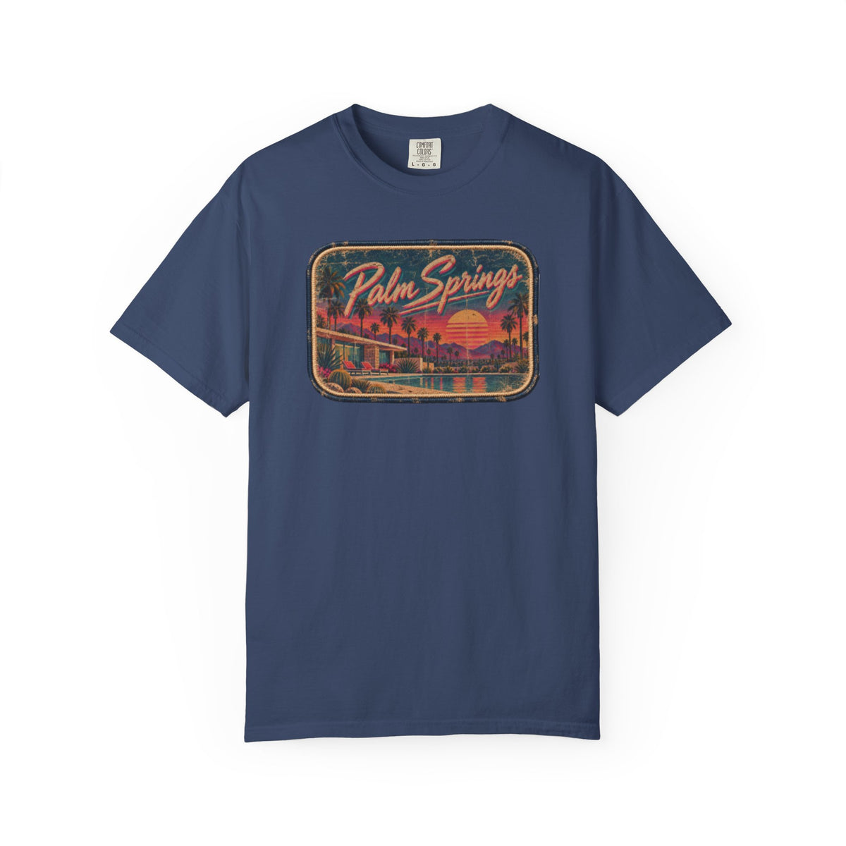 Palm Springs - Unisex Garment-Dyed T-shirt