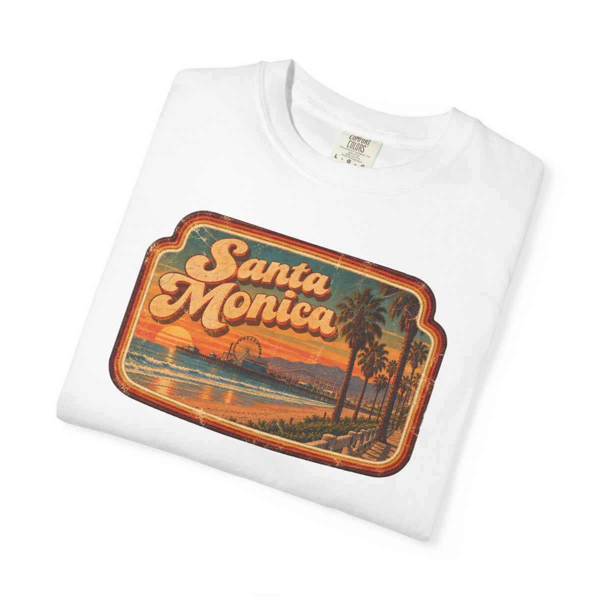 Santa Monica - Unisex Garment-Dyed T-shirt