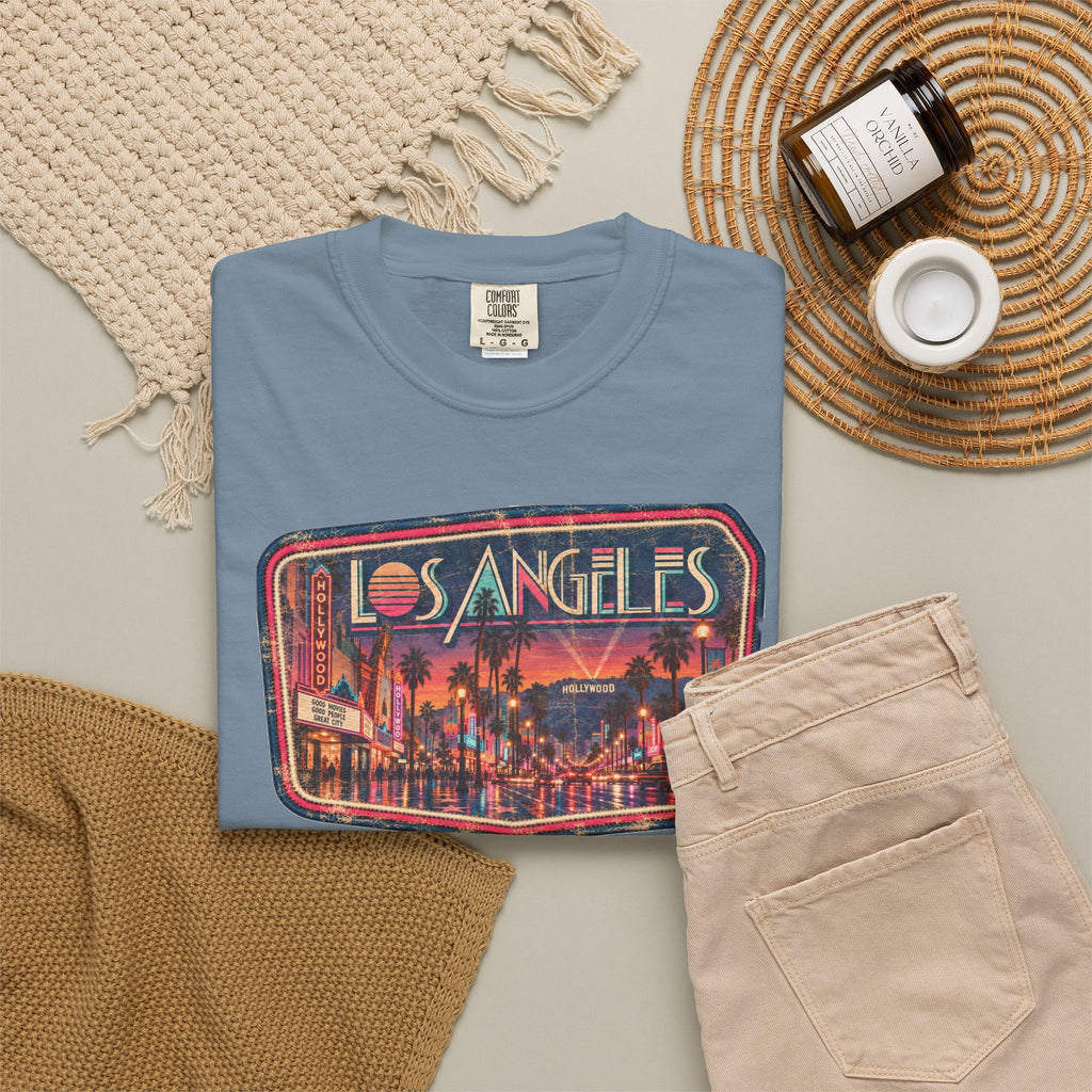 Los Angeles - Unisex Garment-Dyed T-shirt