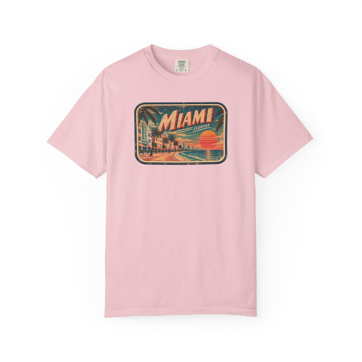 Miami - Unisex Garment-Dyed T-shirt