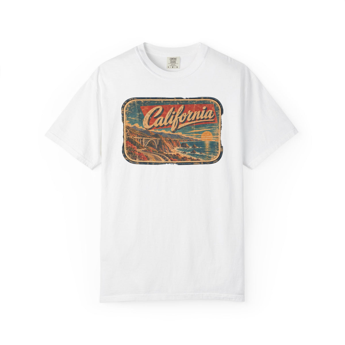 California - Unisex Garment-Dyed T-shirt