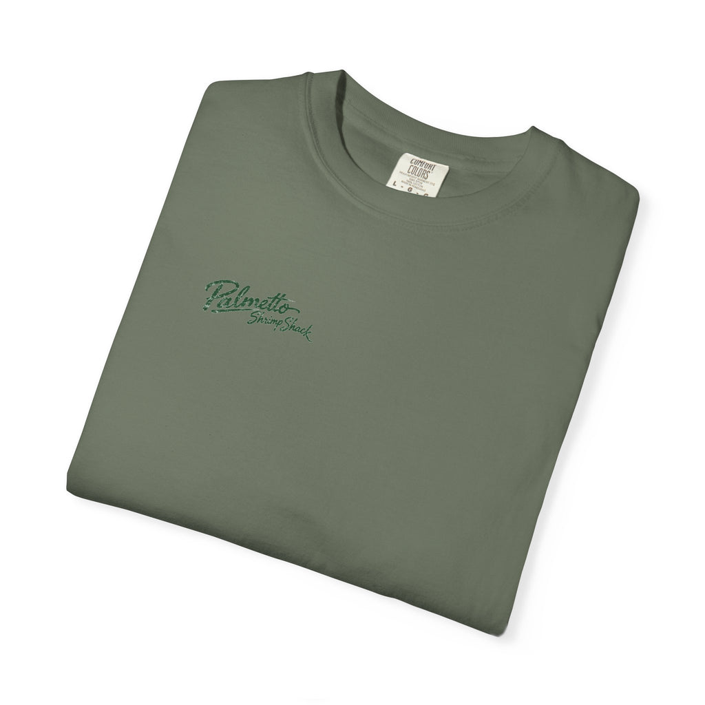 Palmetto Shrimp Shack - Unisex Garment-Dyed T-shirt