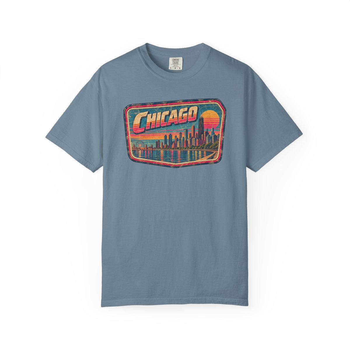 Chicago - Unisex Garment-Dyed T-shirt