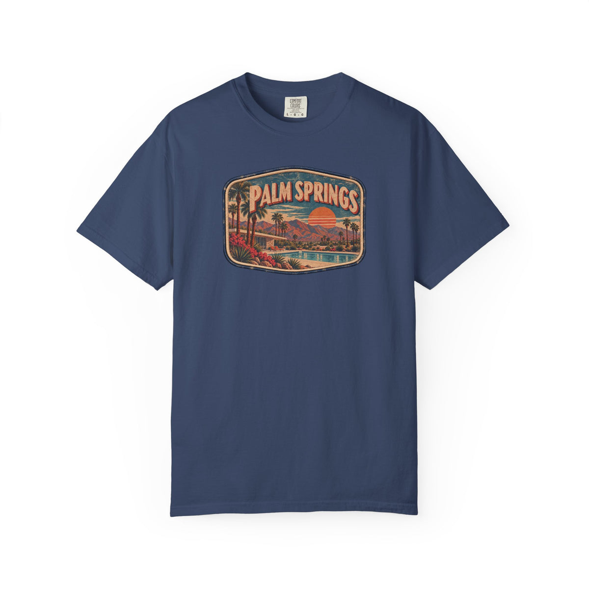 Palm Springs - Unisex Garment-Dyed T-shirt