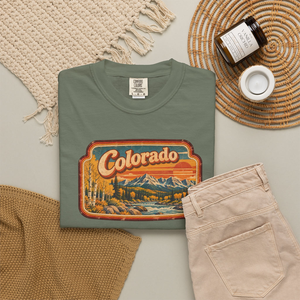 Colorado - Unisex Garment-Dyed T-shirt