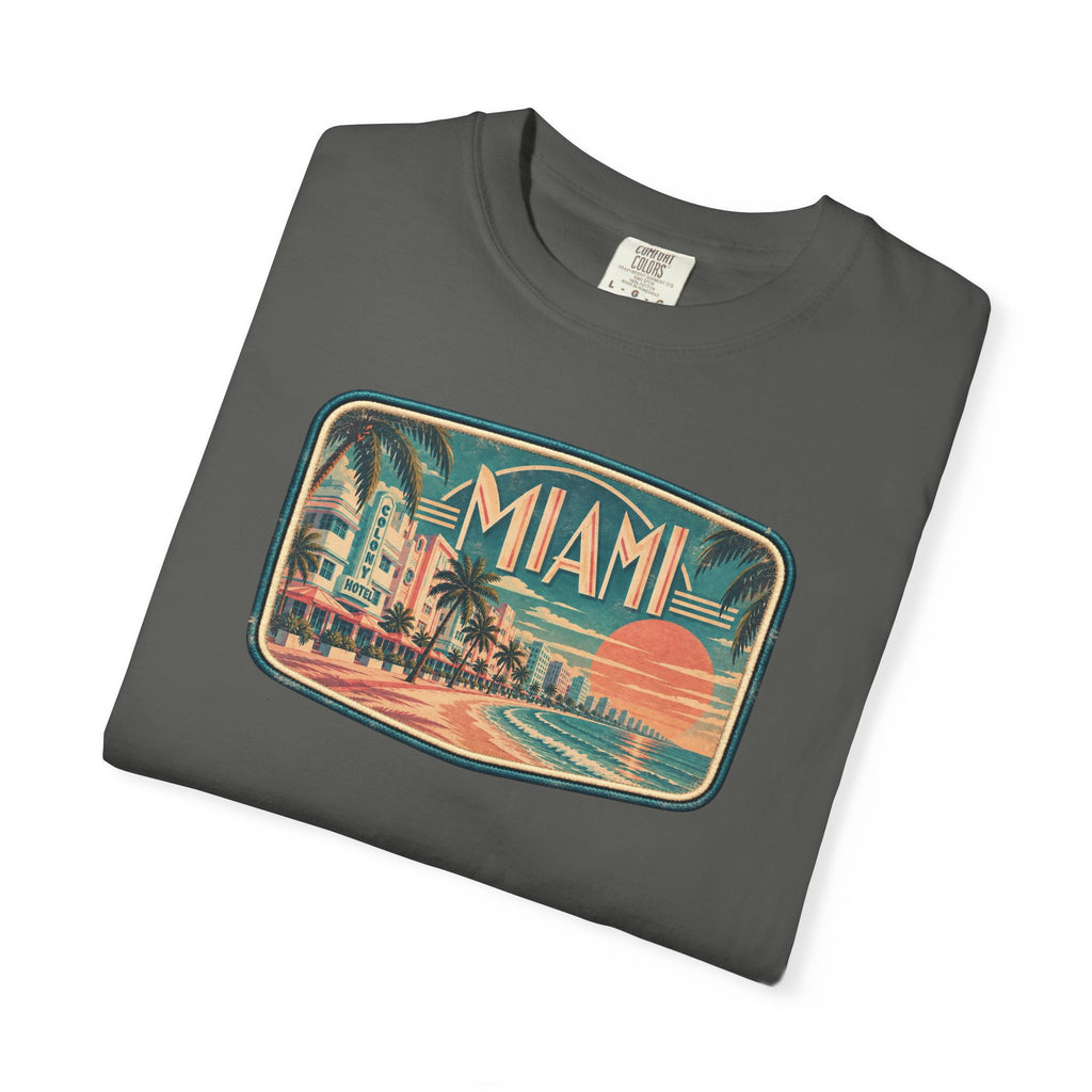Miami - Unisex Garment-Dyed T-shirt