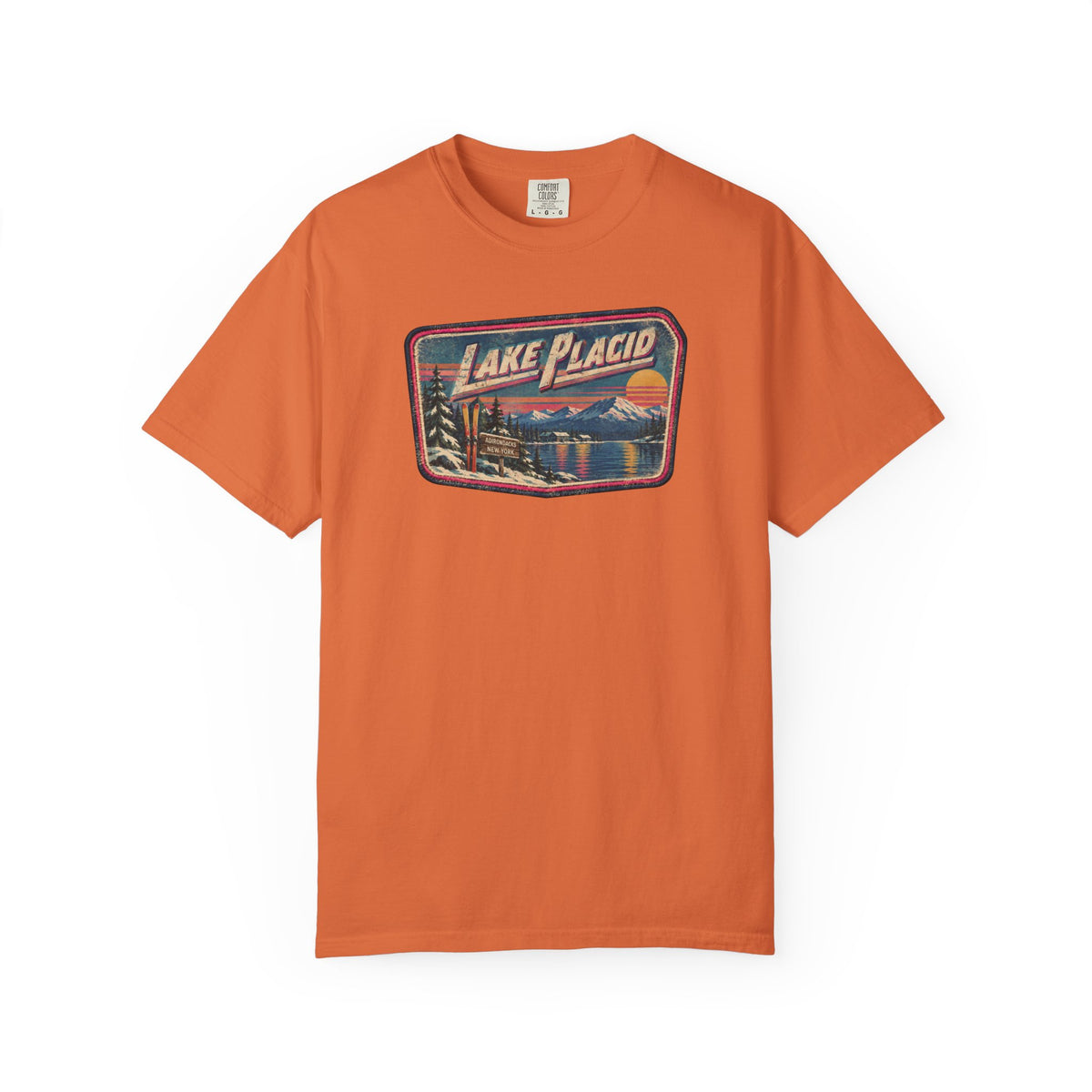 Lake Placid - Unisex Garment-Dyed T-shirt