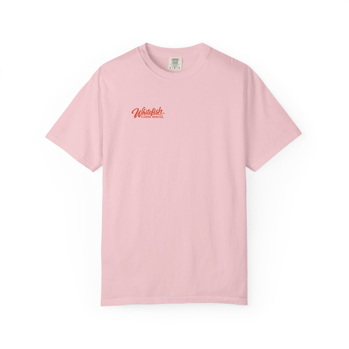 Whitefish Canoe Rental - Unisex Garment-Dyed T-shirt
