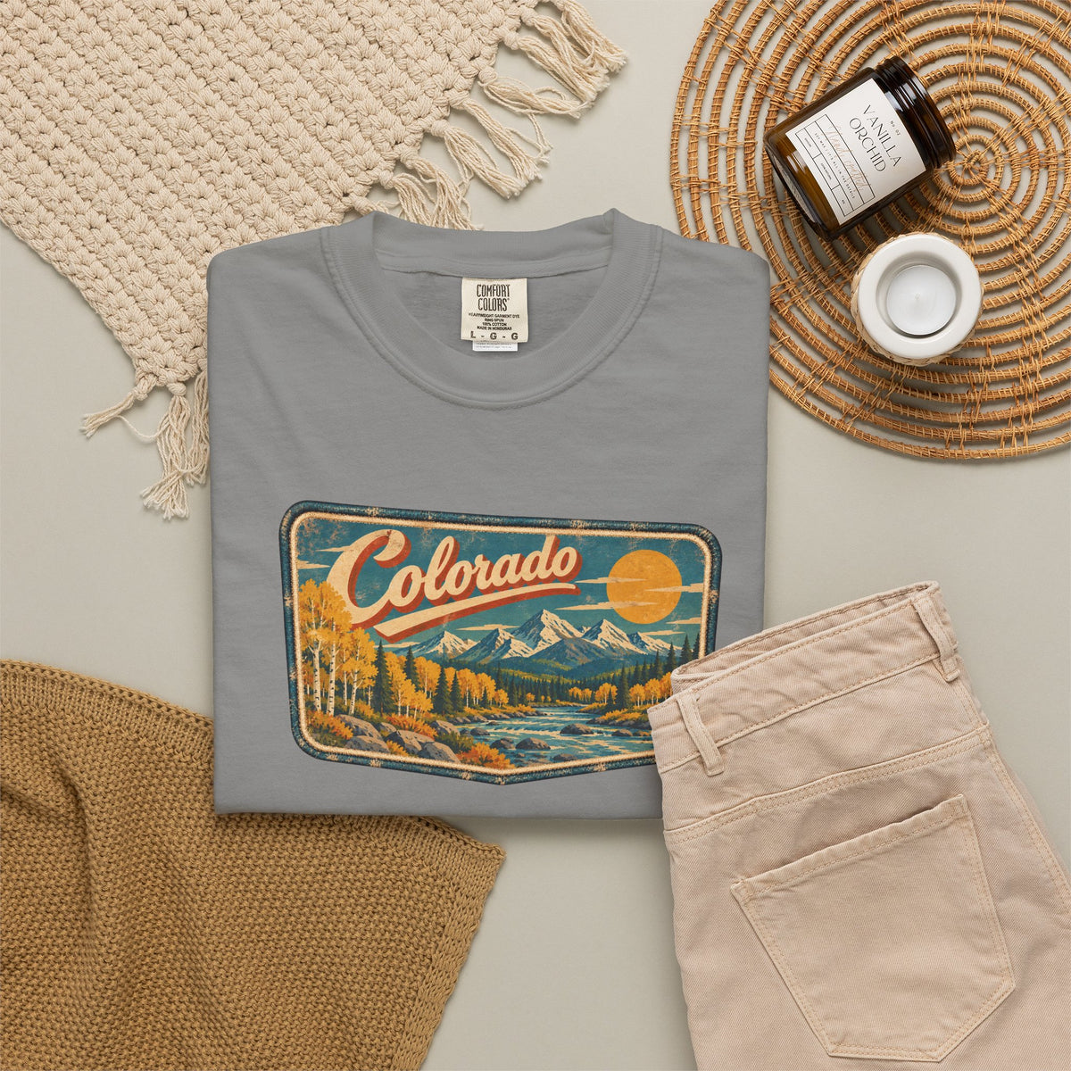 Colorado - Unisex Garment-Dyed T-shirt