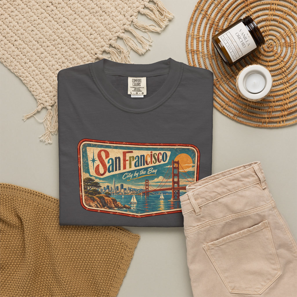 San Francisco - Unisex Garment-Dyed T-shirt