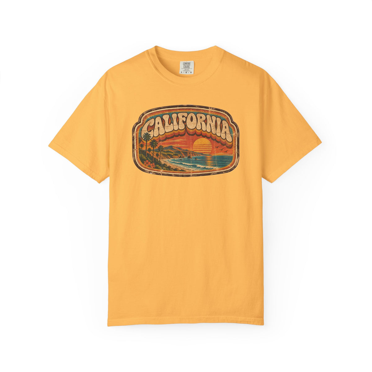 California - Unisex Garment-Dyed T-shirt