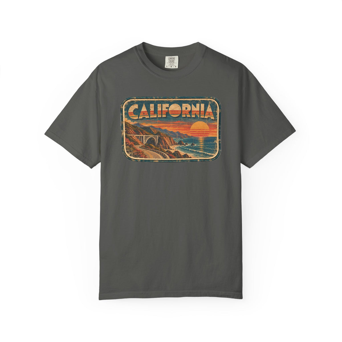 California - Unisex Garment-Dyed T-shirt