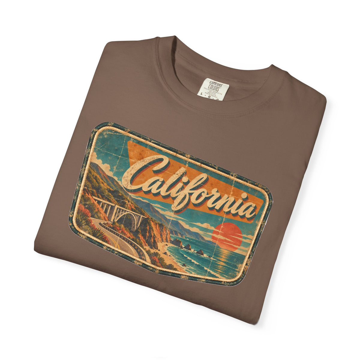 California - Unisex Garment-Dyed T-shirt