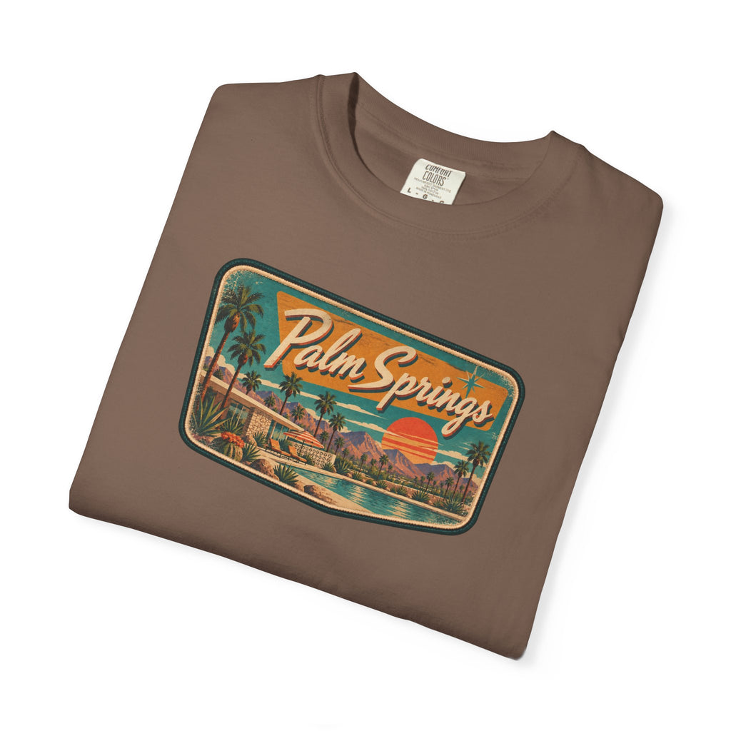 Palm Springs - Unisex Garment-Dyed T-shirt