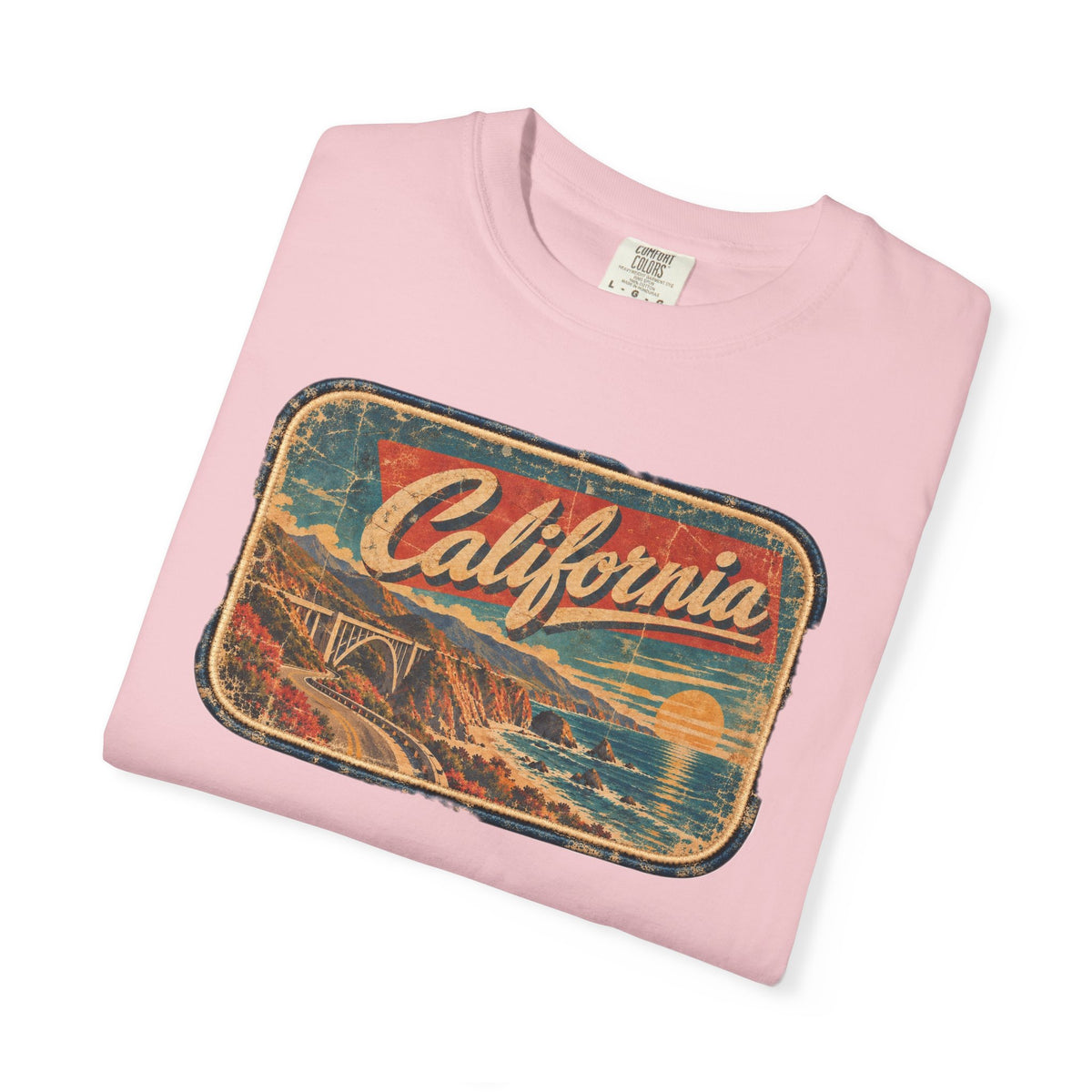 California - Unisex Garment-Dyed T-shirt