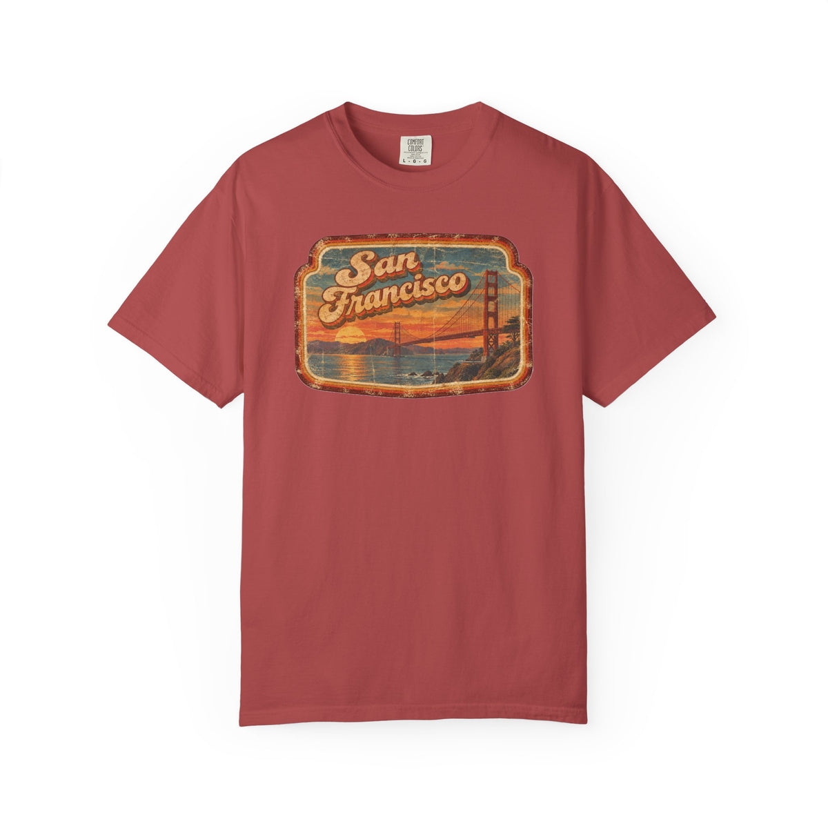 San Francisco - Unisex Garment-Dyed T-shirt