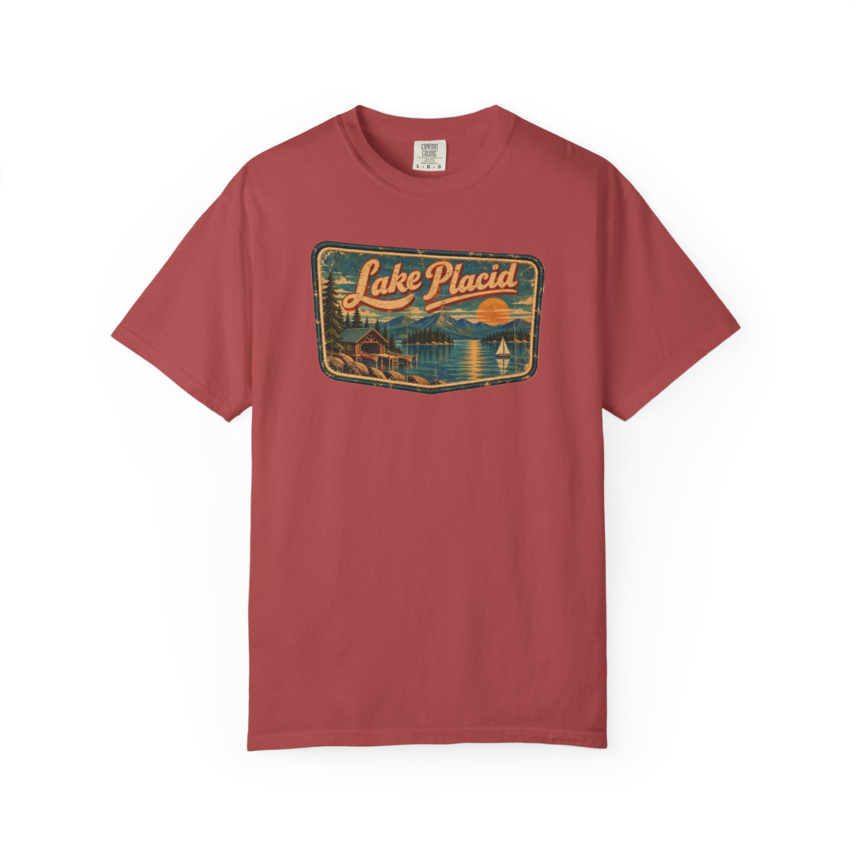 Lake Placid - Unisex Garment-Dyed T-shirt
