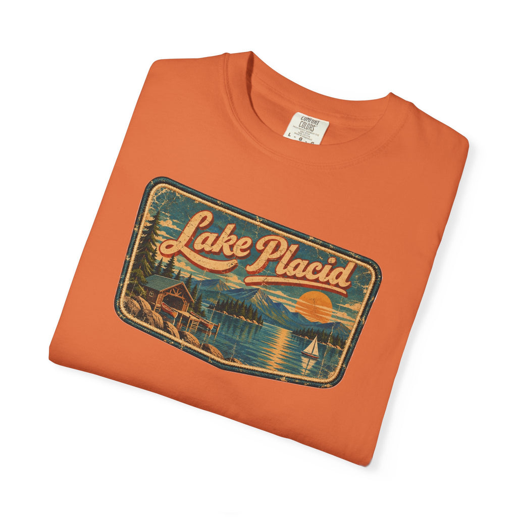 Lake Placid - Unisex Garment-Dyed T-shirt