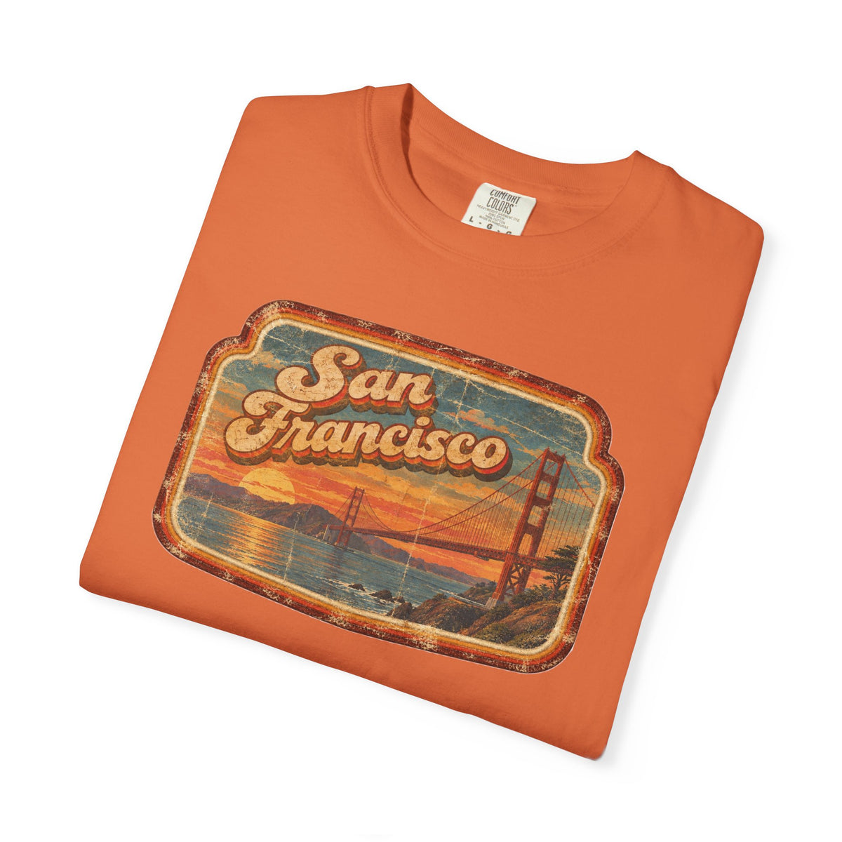 San Francisco - Unisex Garment-Dyed T-shirt