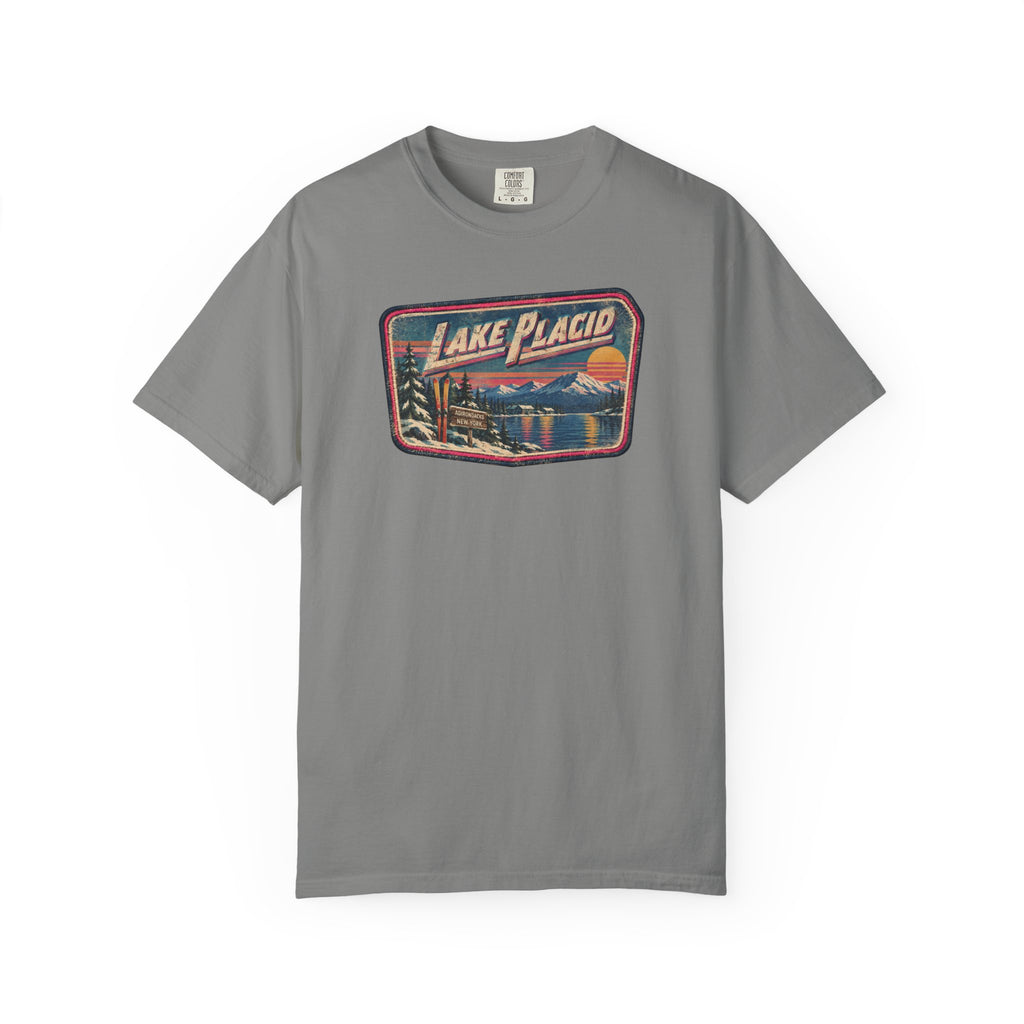 Lake Placid - Unisex Garment-Dyed T-shirt