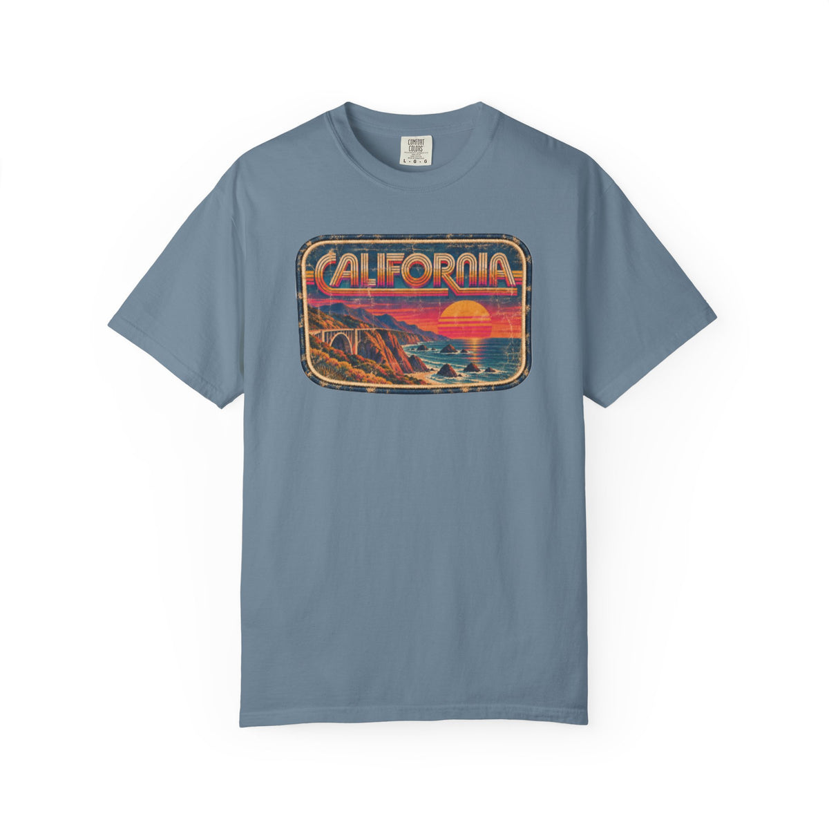 California - Unisex Garment-Dyed T-shirt