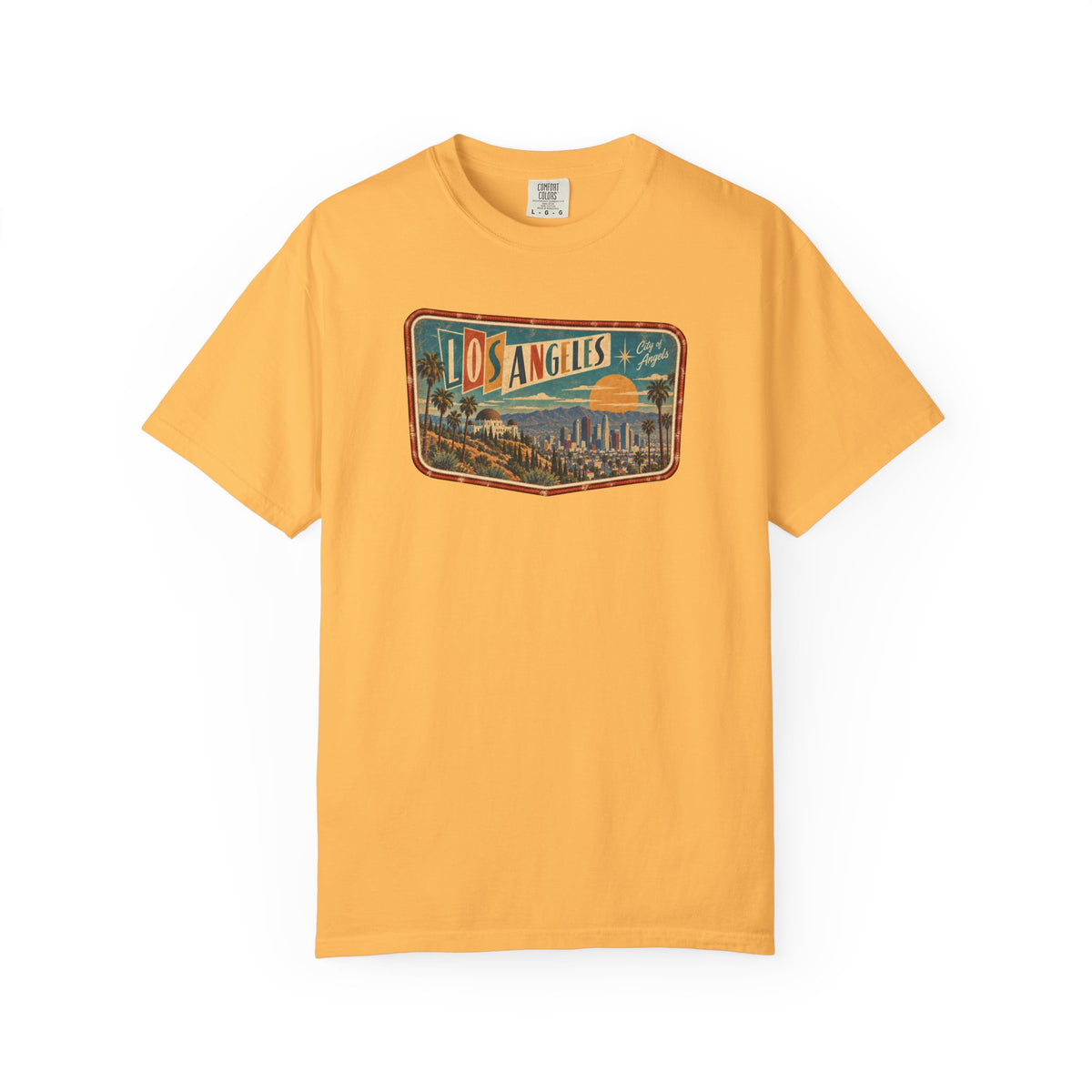 Los Angeles - Unisex Garment-Dyed T-shirt