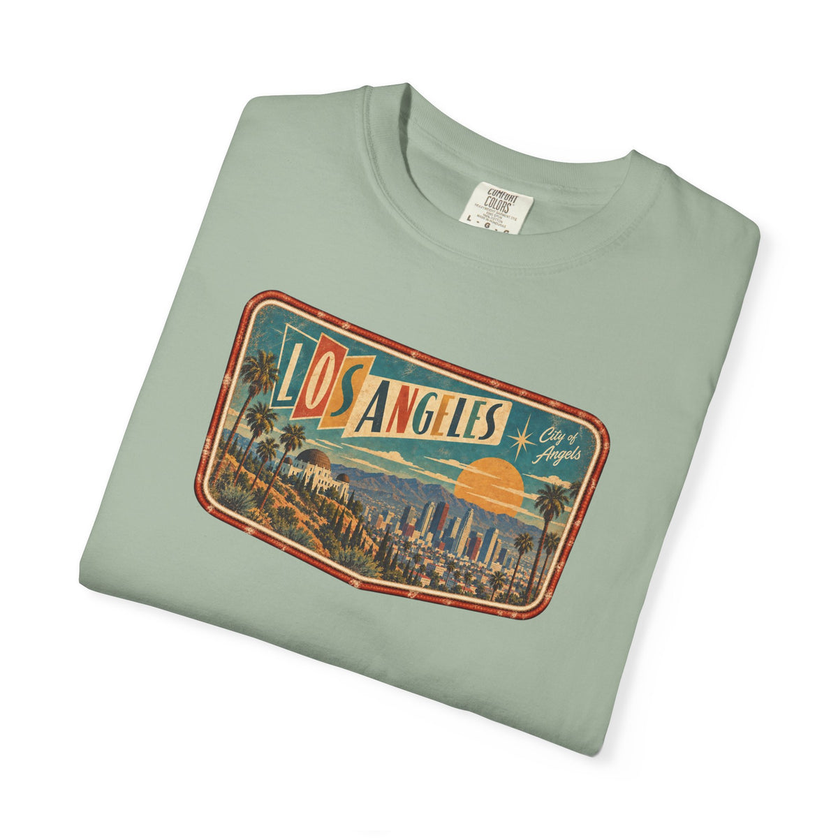 Los Angeles - Unisex Garment-Dyed T-shirt