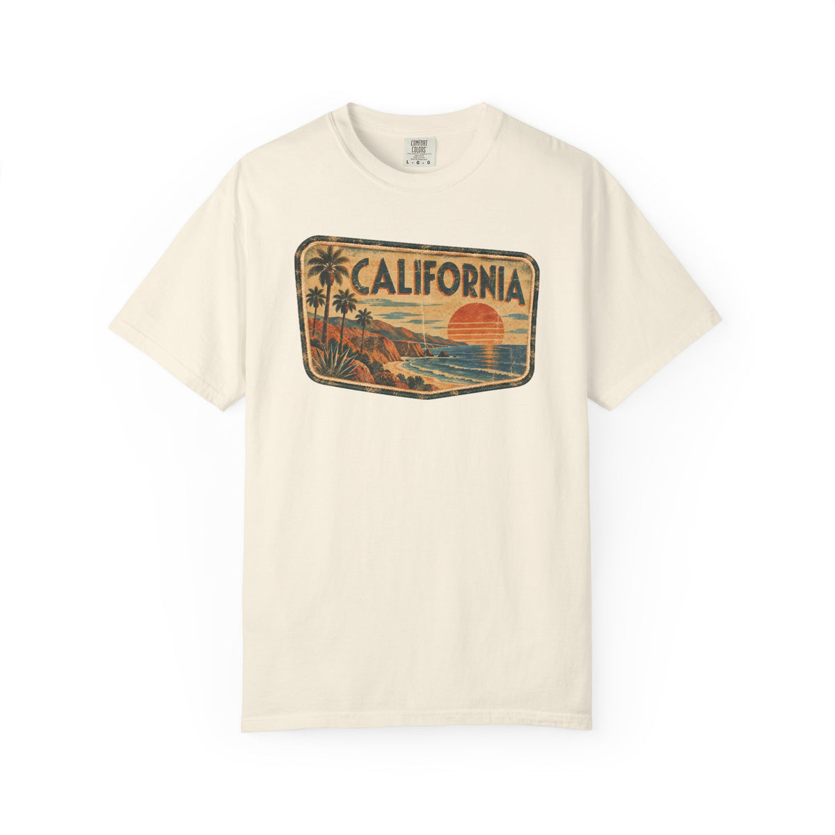 California - Unisex Garment-Dyed T-shirt