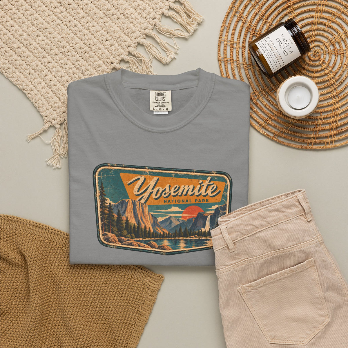 Yosemite - Unisex Garment-Dyed T-shirt