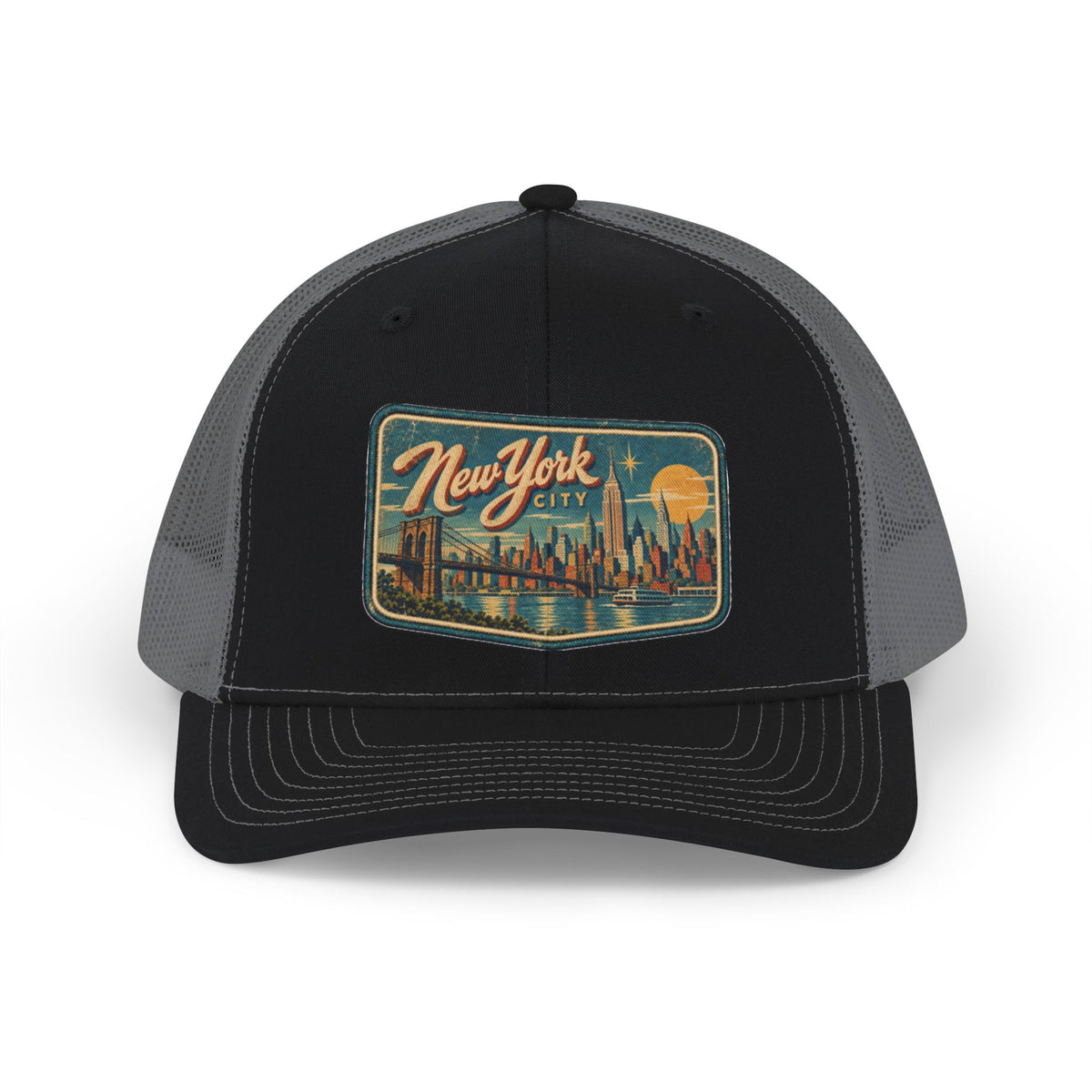 New York City Skyline 2 Snapback Trucker Cap