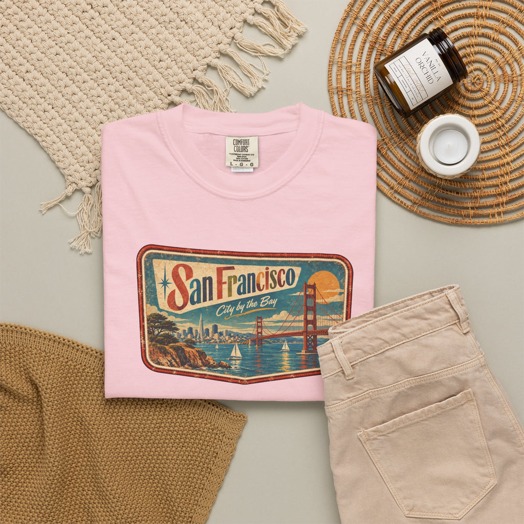 San Francisco - Unisex Garment-Dyed T-shirt