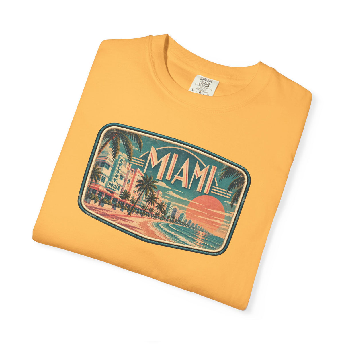 Miami - Unisex Garment-Dyed T-shirt