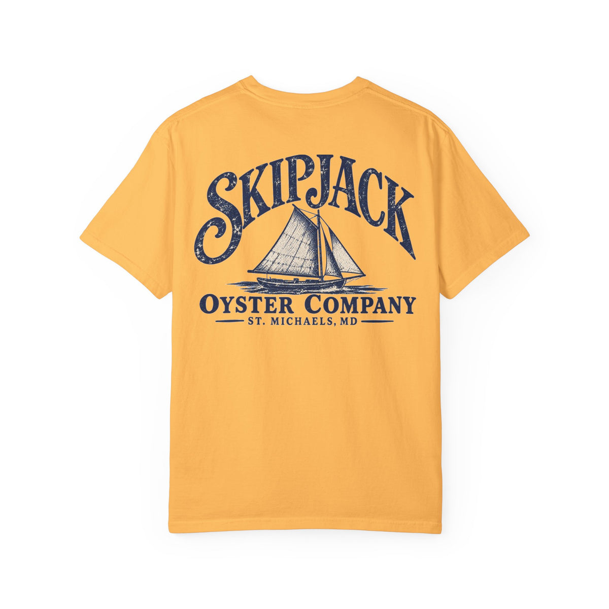 Skipjack Oyster Company - Unisex Garment-Dyed T-shirt