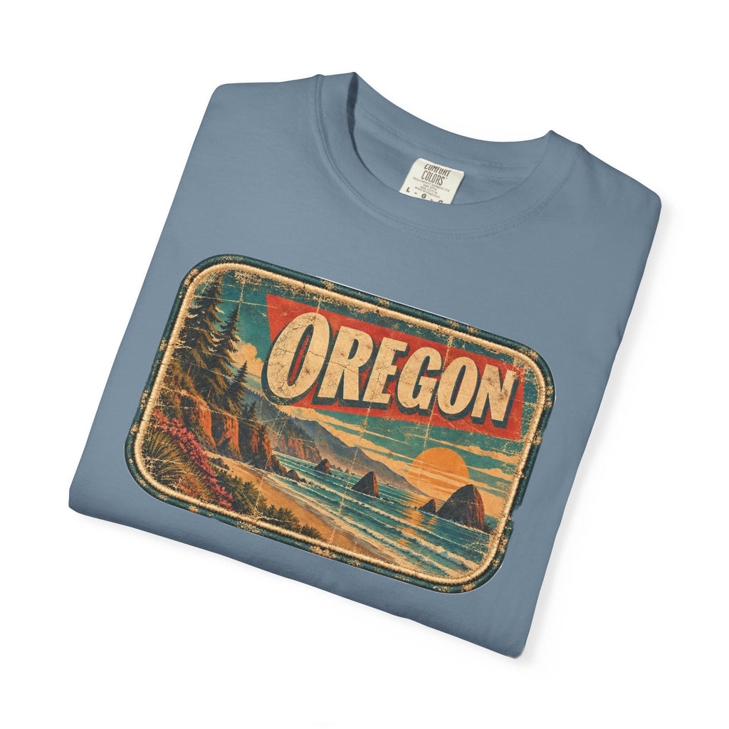 Oregon - Unisex Garment-Dyed T-shirt