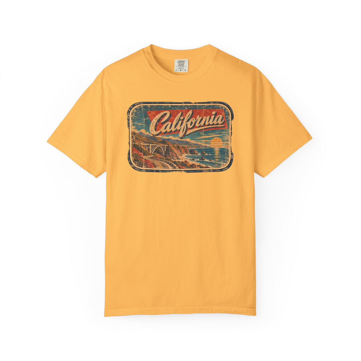 California - Unisex Garment-Dyed T-shirt