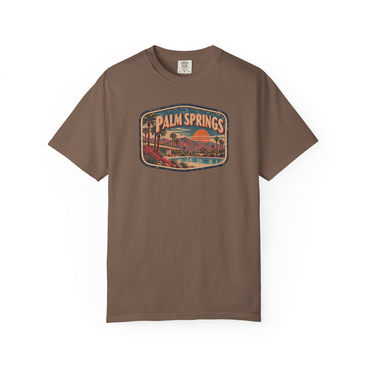 Palm Springs - Unisex Garment-Dyed T-shirt