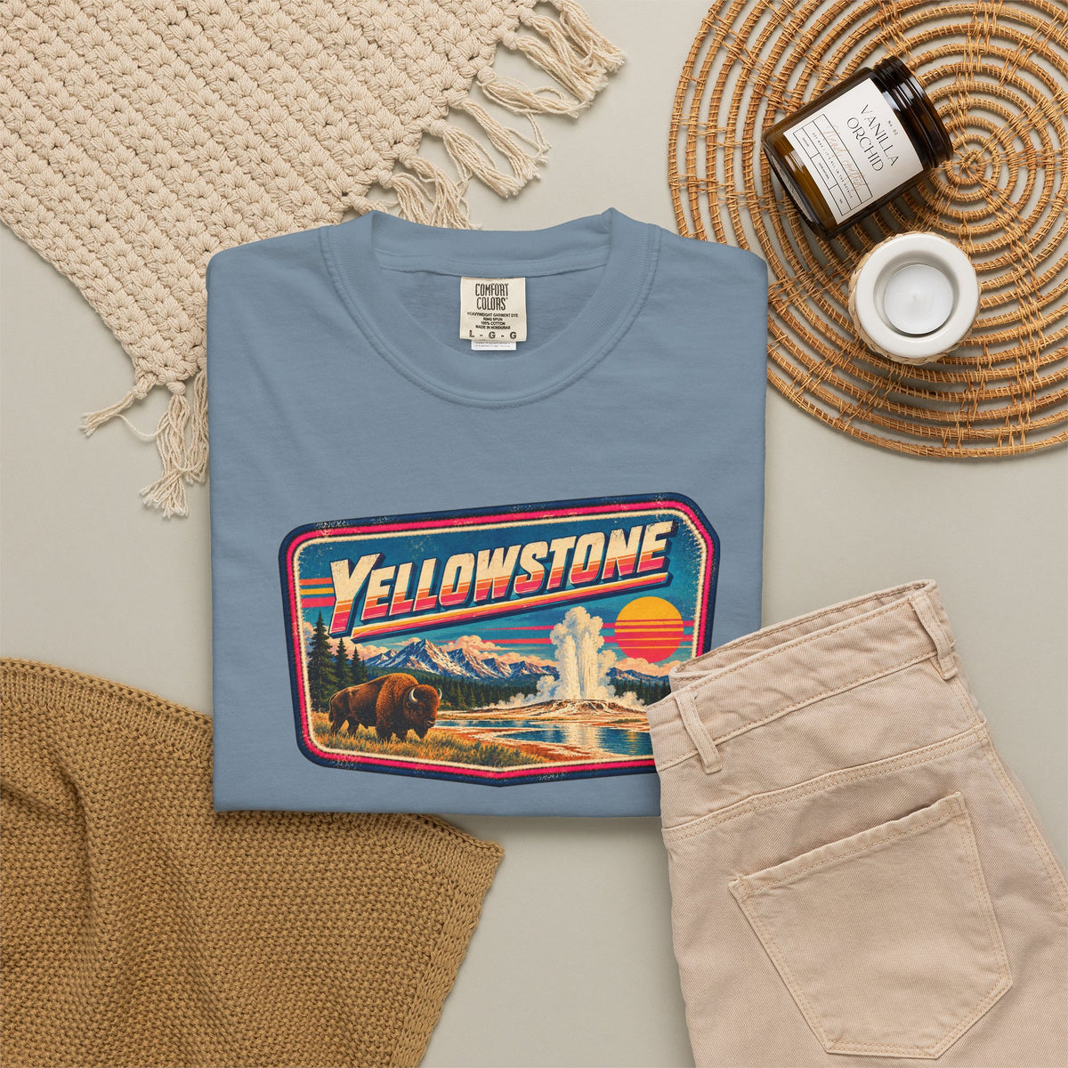 Yellowstone - Unisex Garment-Dyed T-shirt