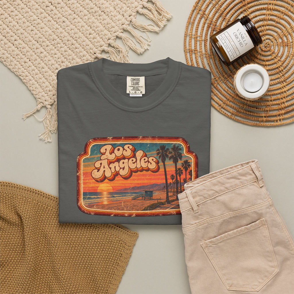 Los Angeles - Unisex Garment-Dyed T-shirt