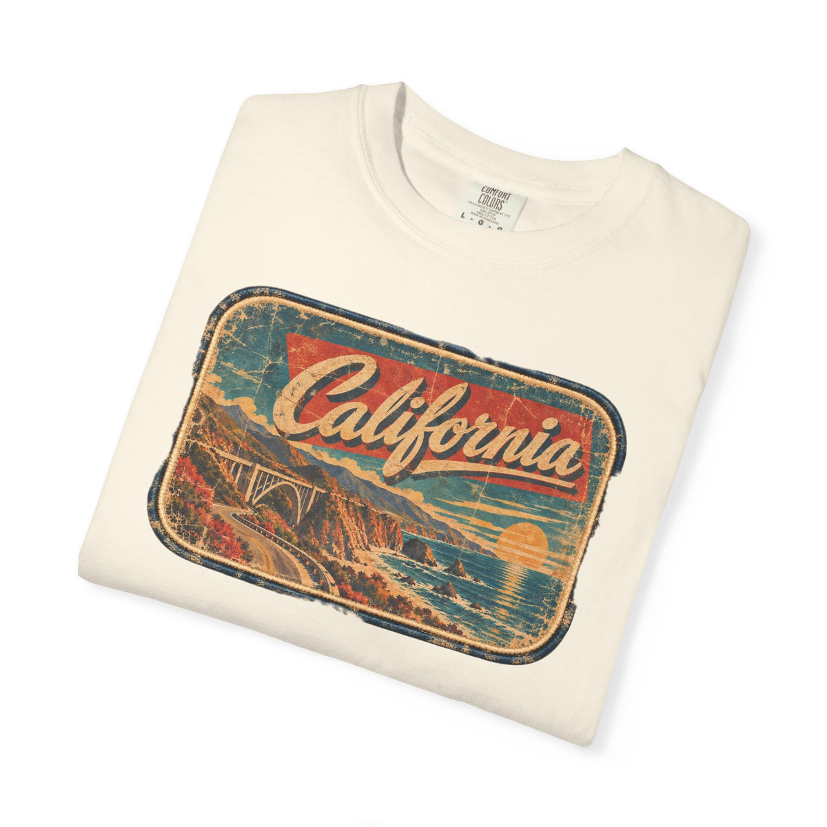 California - Unisex Garment-Dyed T-shirt