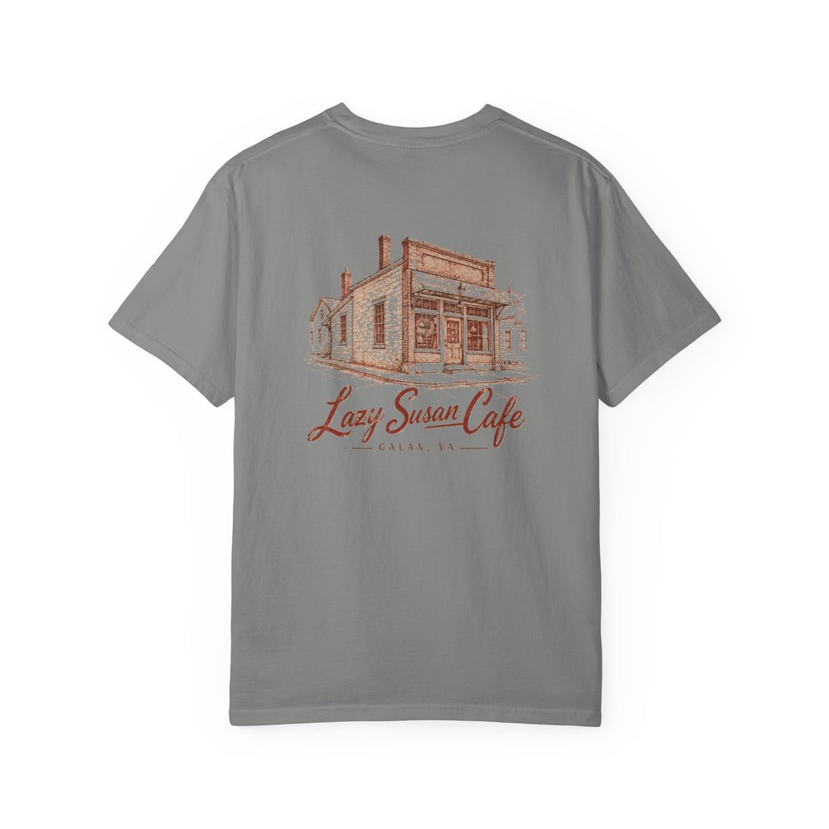 Lazy Susan Cafe - Unisex Garment-Dyed T-shirt