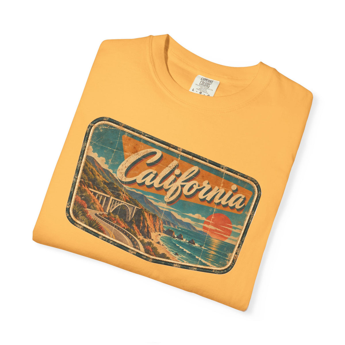 California - Unisex Garment-Dyed T-shirt