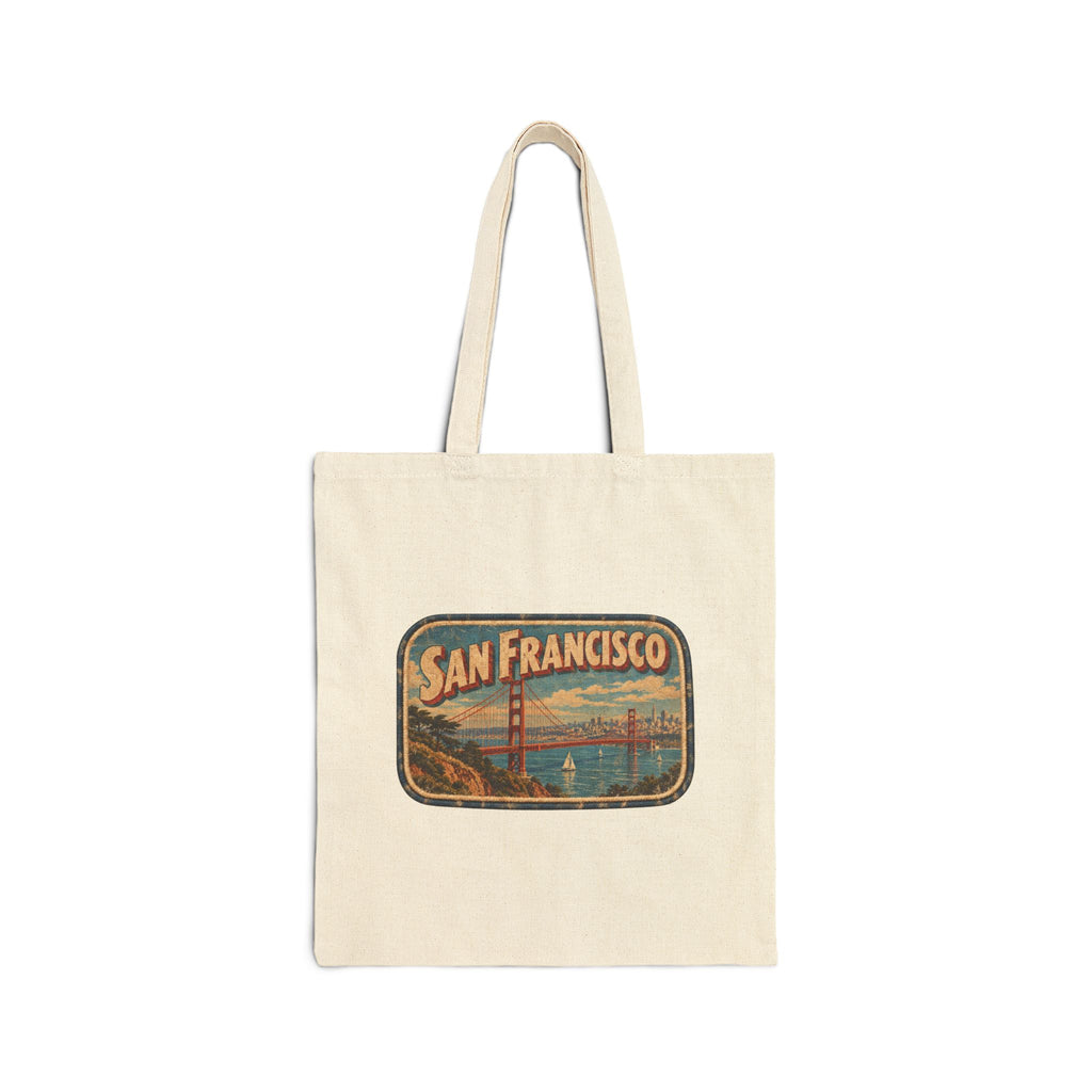 Cotton Canvas Tote Bag - Design 20