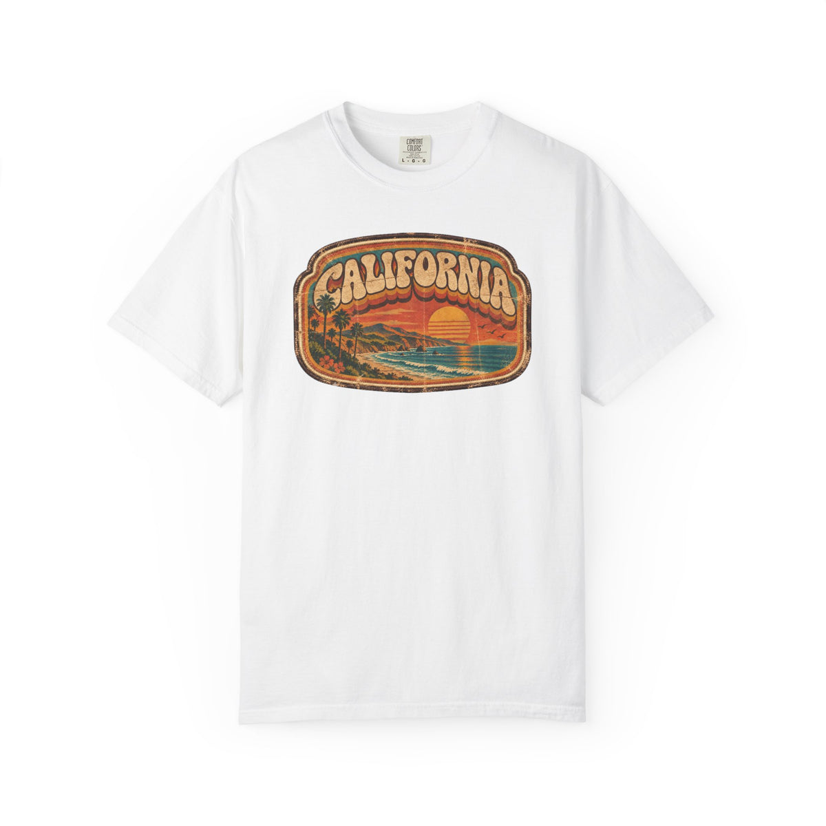 California - Unisex Garment-Dyed T-shirt