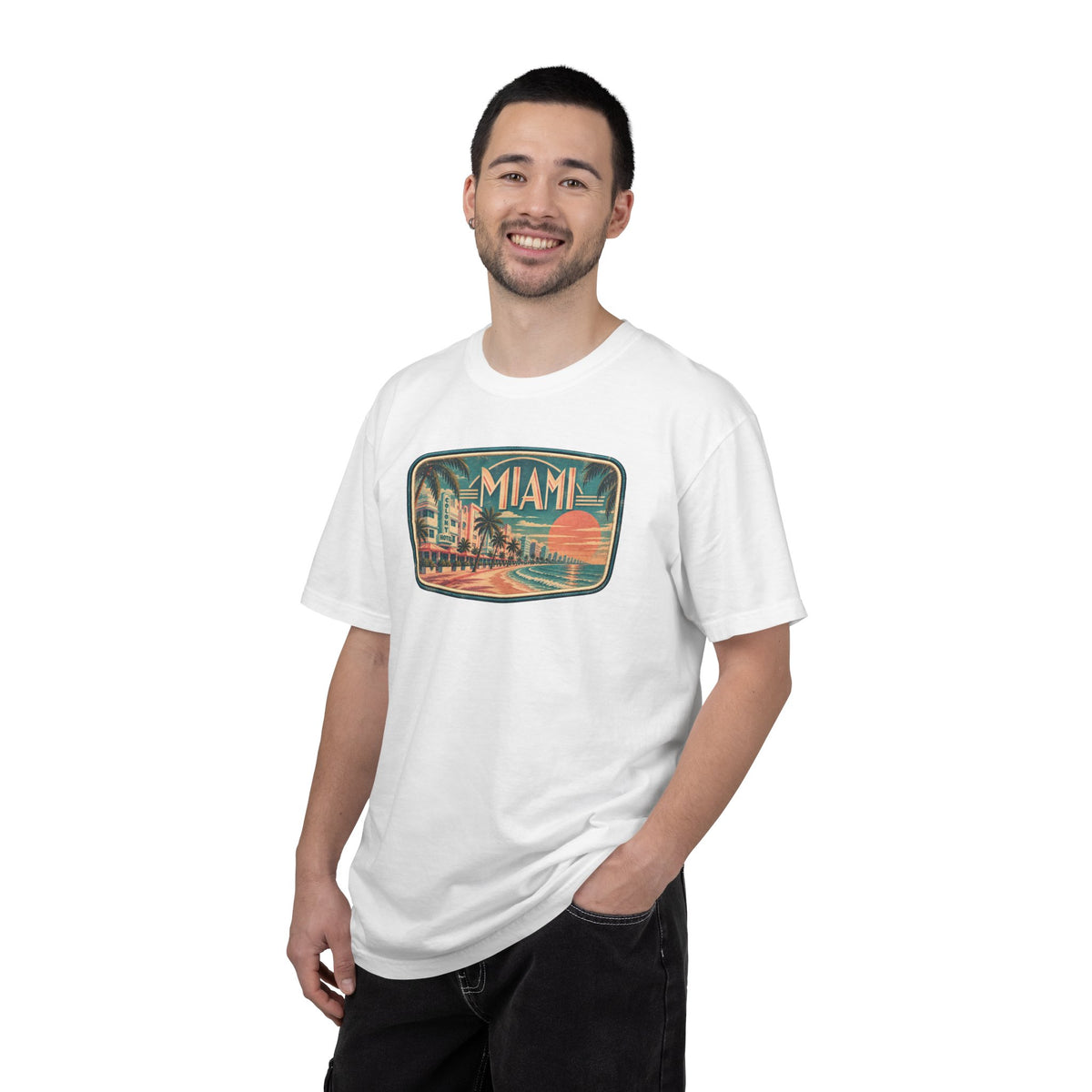Miami - Unisex Garment-Dyed T-shirt